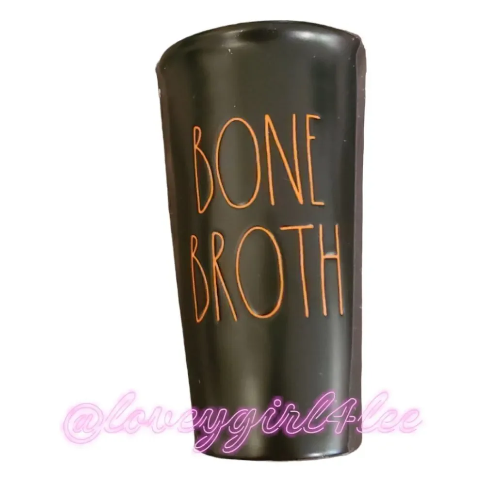NEW RAE DUNN BONE BROTH TRAVEL MUG